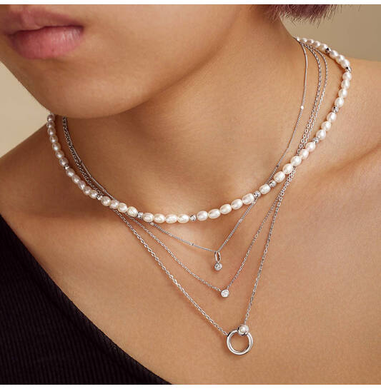  Chic Creator - Zilver / Gerodineerd - Parel
